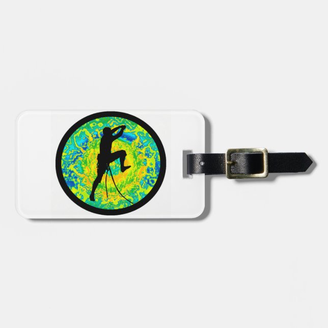 THE CLIMBING EDGE LUGGAGE TAG (Front Horizontal)