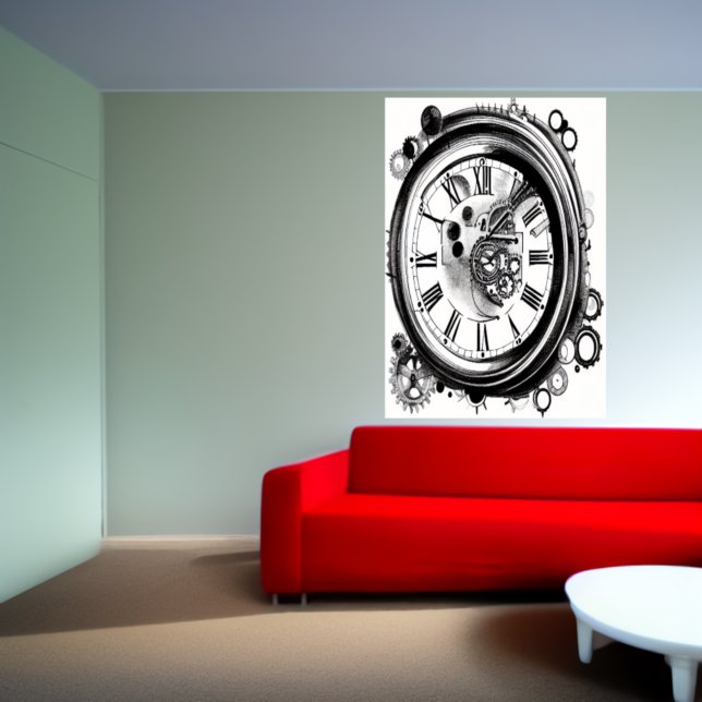 The clock | AI Art Poster (Creator Uploaded)