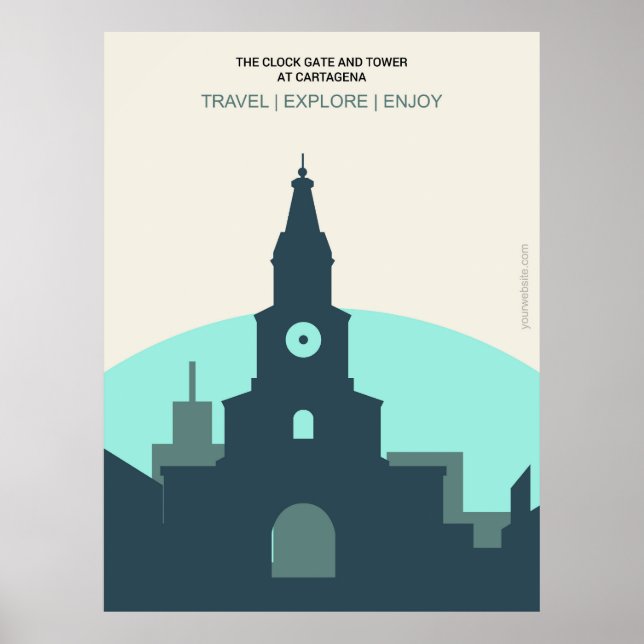 The Clock gate  Poster (Front)