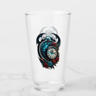 The Clock In the Mist of Infinity.  Glass
