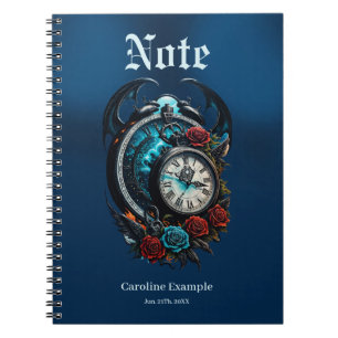 The Clock In the Mist of Infinity. Notebook