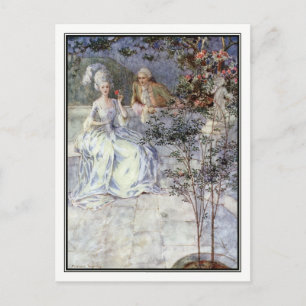 The Clock Strikes Midnight by Millicent Sowerby Postcard