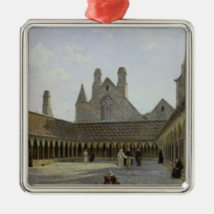 The Cloister of Mont Saint-Michel Metal Tree Decoration