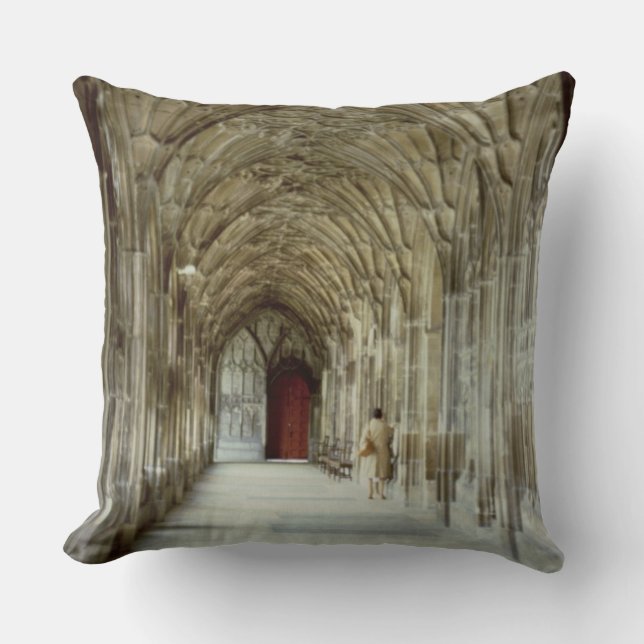 The Cloisters of Gloucester Cathedral, 12th centur Cushion (Front)