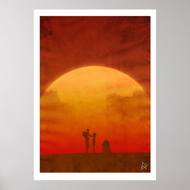 The Clone Wars  Minimalist Poster (Front)