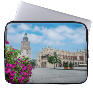 The Cloth Hall in main square in Krakow, Poland Laptop Sleeve
