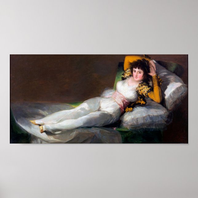 The Clothed Maja, Francisco Goya, 1798-1803 Poster (Front)