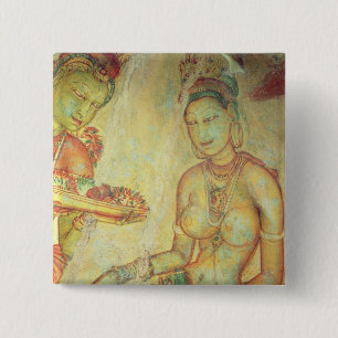 The Cloud Damsels, from the Rock Fortress 15 Cm Square Badge