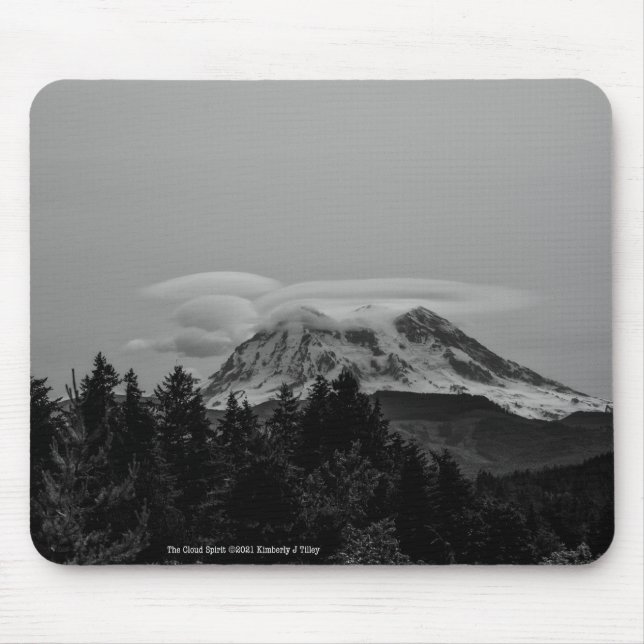 The Cloud Spirit Mouse Pad (Front)