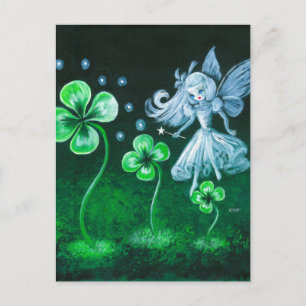 The Clover Faerie Of April Postcard