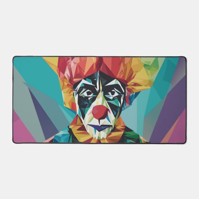 the Clown Desk Mat (Front)