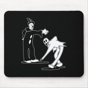The Clown Ghost Magic Dance Mouse Pad