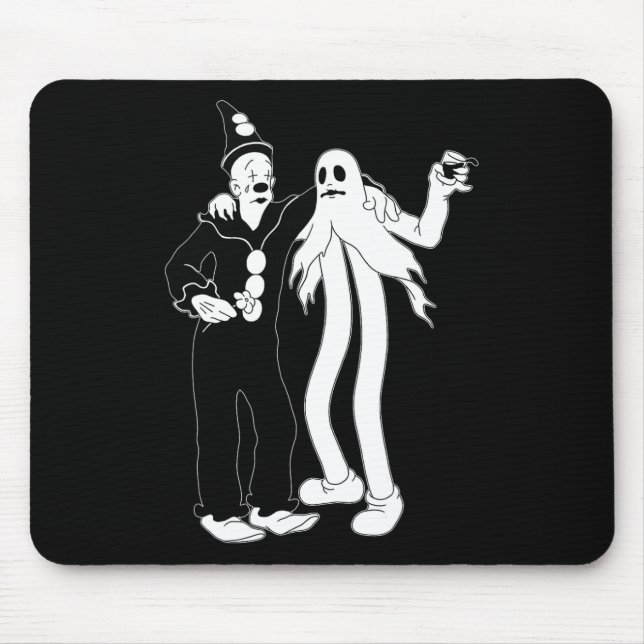 The Clown Ghost  Mouse Pad (Front)
