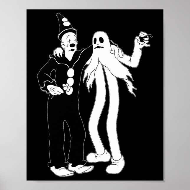 The Clown Ghost  Poster (Front)