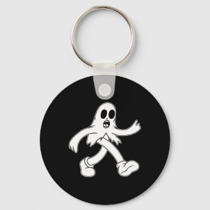 The Clown Ghost Sheet Ghost  Key Ring