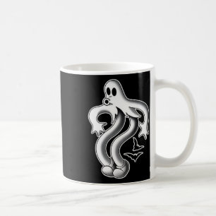 The Clown Ghost Spooky Bats Coffee Mug
