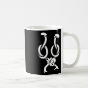 The Clown Ghost Twisted Up Coffee Mug
