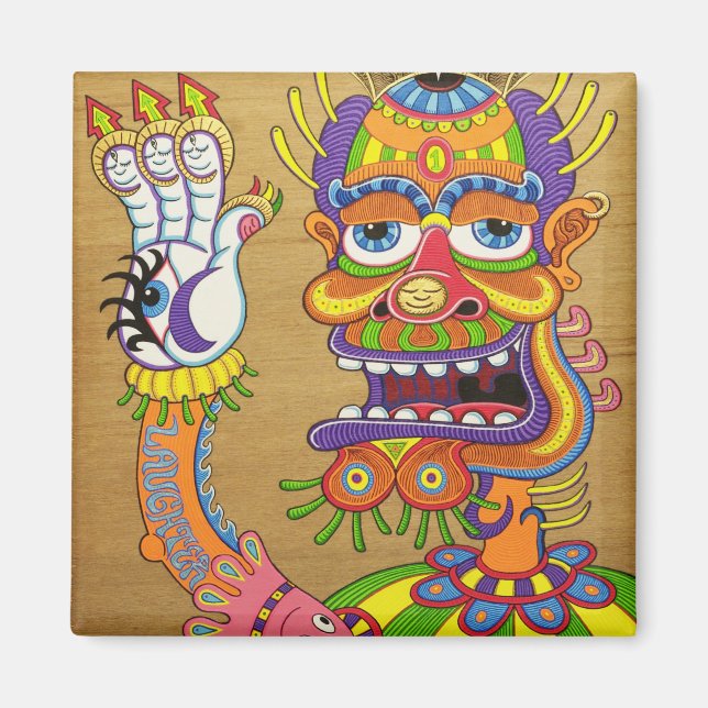 The Clown is a Wiseman in Disguise  Magnet (Front)