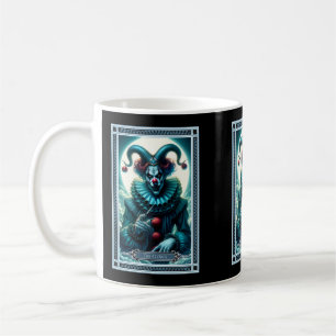 The Clown Tarot Card Coffee Mug