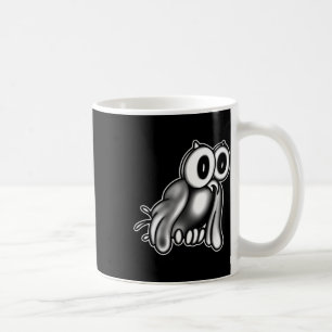 The Clown X Owl Ghost X Vintage Cartoon Coffee Mug