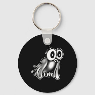 The Clown X Owl Ghost X Vintage Cartoon Key Ring