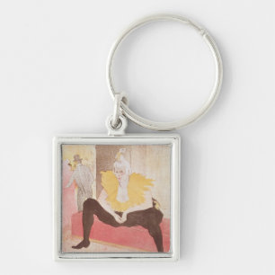 The Clowness Cha-U-Kao Seated, 1896 Key Ring