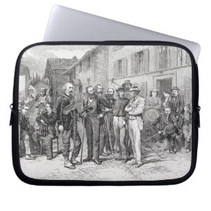The Club Room of Zermatt in 1864, from 'The Ascent Laptop Sleeve