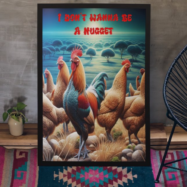 The Clucking Commune in the Meadow Poster (Creator Uploaded)