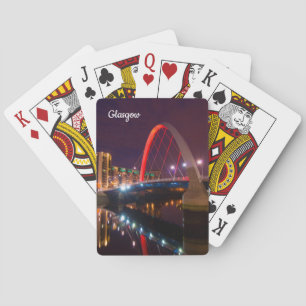 The Clyde Arc, Glasgow, Scotland Playing cards