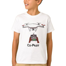 The Co-Pilot drone t-shirt