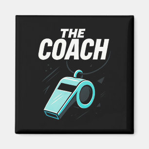 The Coach - Sports Leadership Motivation Sports Magnet
