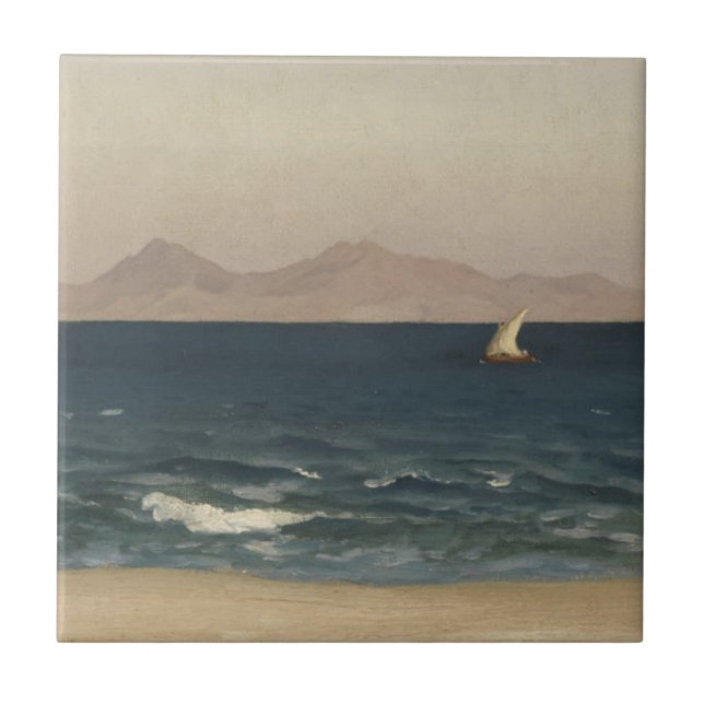 The Coast of Asia Minor Ceramic Tile (Front)