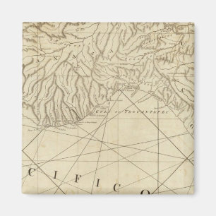 The Coast of New Spain from Neuva Magnet