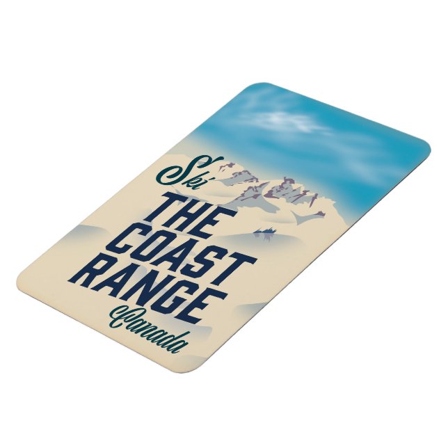 The Coast Range Canada Magnet (Left Side)