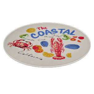 The Coastal Seafood Market Cutting Board