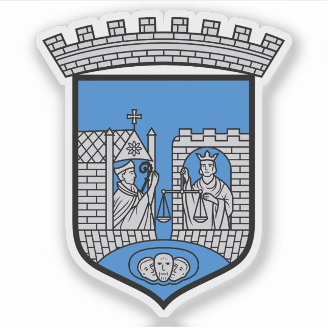 The coats of arms of Trondheim (Front)