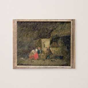 The Cobbler's (oil on panel) (pair of 134462) Jigsaw Puzzle