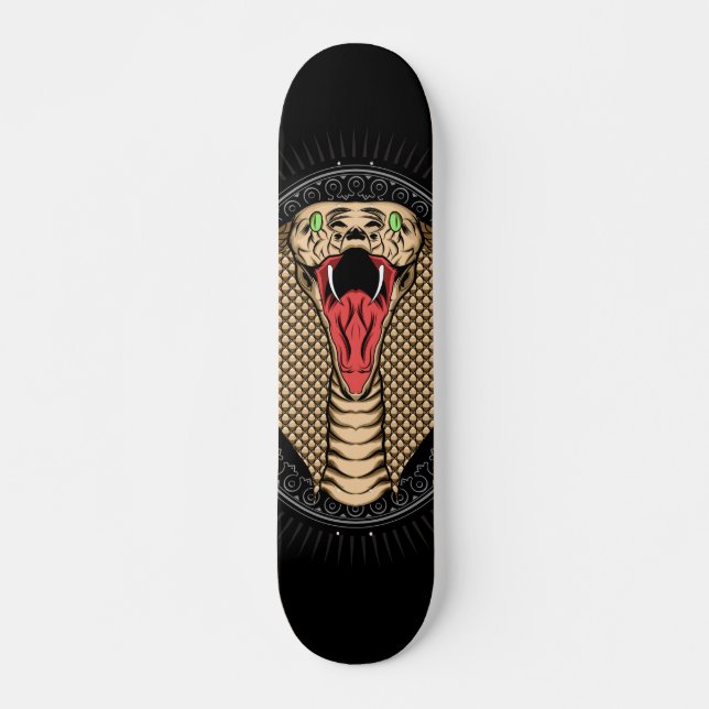 The Cobra Head Skateboard (Front)