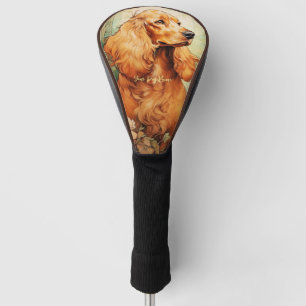 The Cocker Spaniel Dog 002 - Natalia Mucha Golf Head Cover