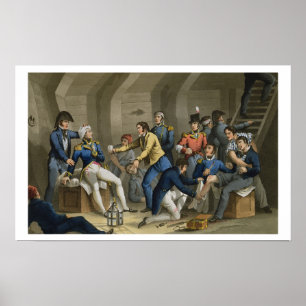 The Cockpit, Battle of the Nile, showing Nelson wo Poster