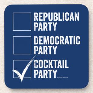 The Cocktail Party Coaster