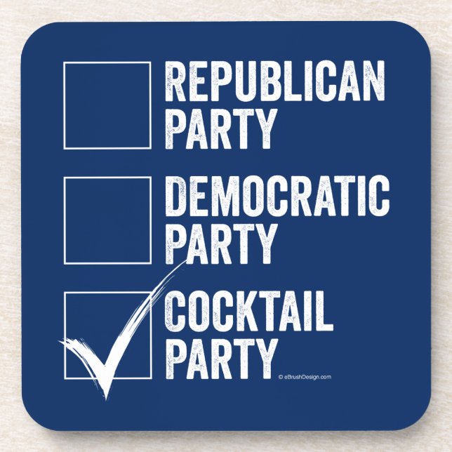 The Cocktail Party Coaster (Front)