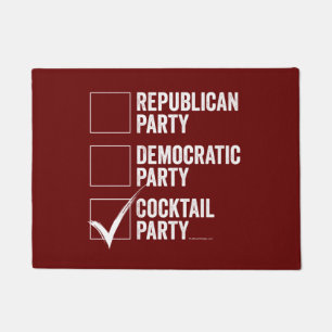 The Cocktail Party Doormat