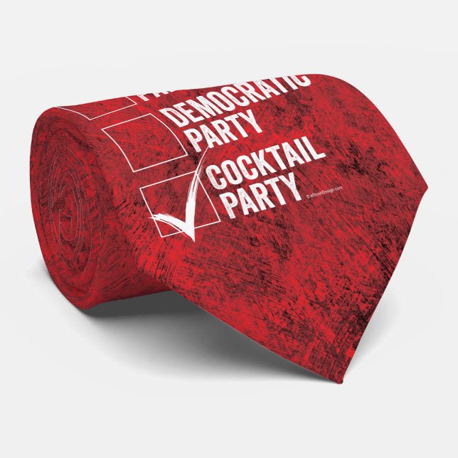 The Cocktail Party Tie (Rolled)