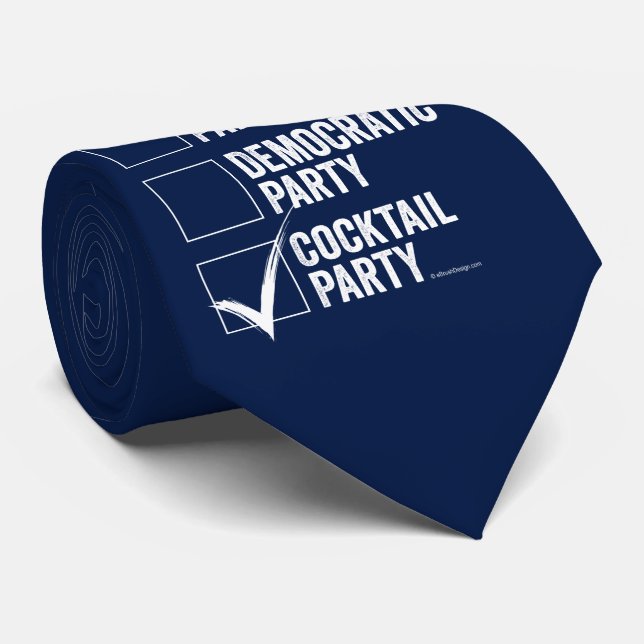 The Cocktail Party Tie (Rolled)