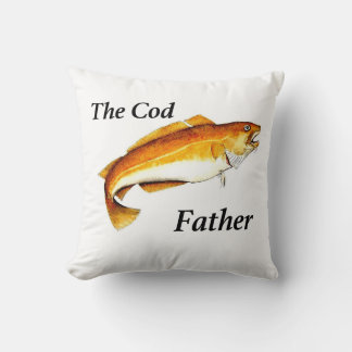 The Cod Father ideal fishing present. Cushion