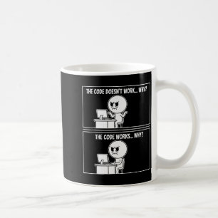 The Code Doesn't Work Funny Programmer Computer En Coffee Mug