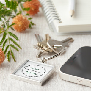 "The Code of Ethics - 5 Fundamental Principles" Key Ring