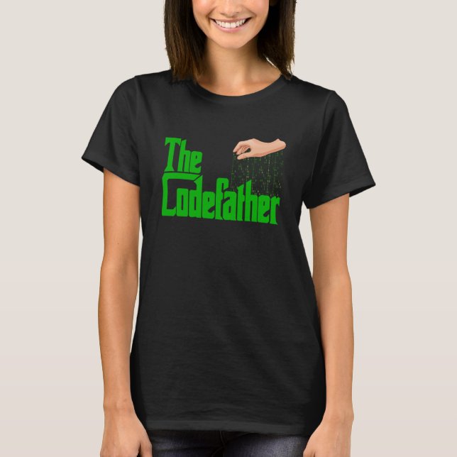 The Codefather Programming Computer Science T-Shirt (Front)