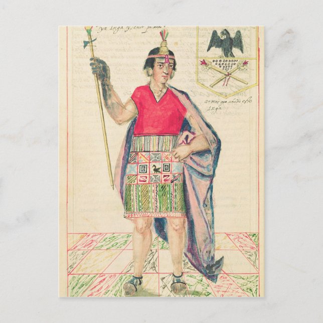 The Codice Murua Postcard (Front)